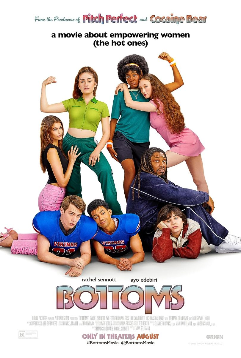 “Bottoms” movie poster.
