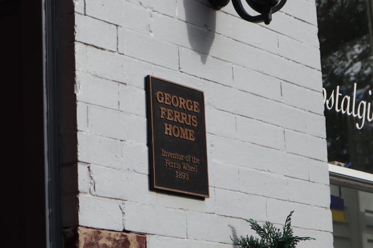 The home of George Ferris, inventor of the Ferris wheel, sits in Pittsburghs North Side.