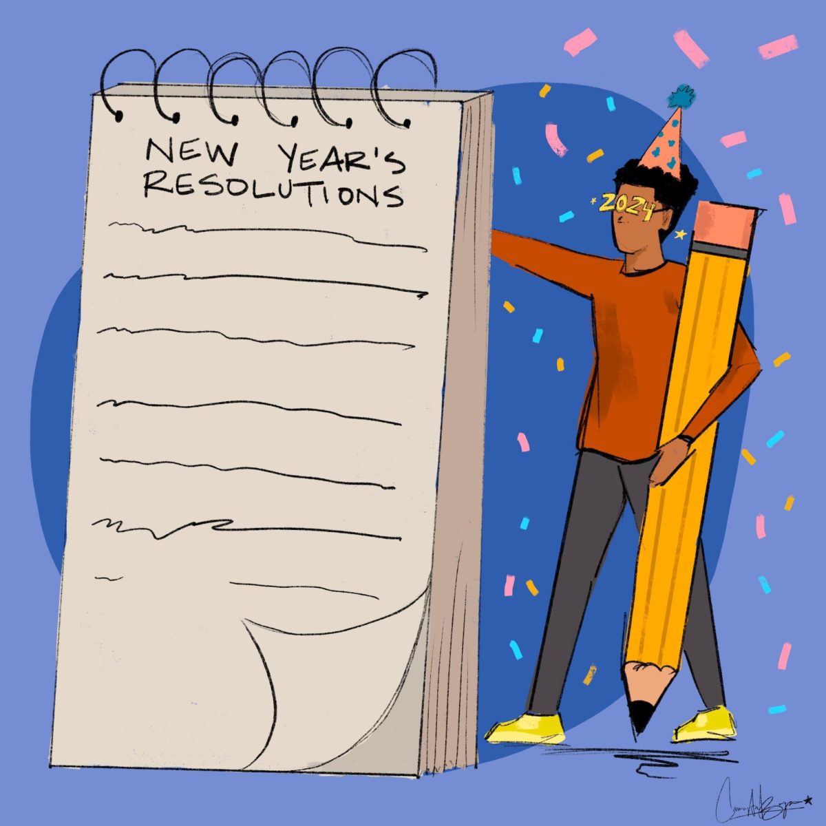 ‘A fresh slate’: Students share their New Year’s resolutions