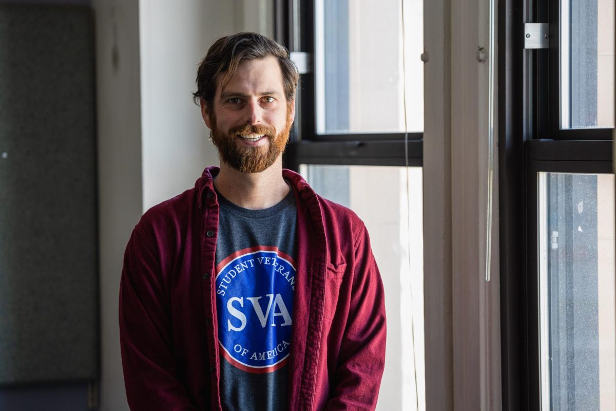 Stuart Bauler poses for a portrait.