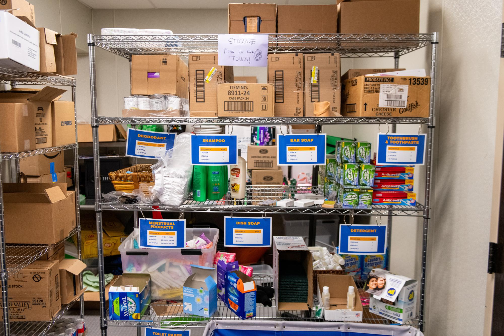 皮特食品储藏室与学生食品不安全作斗争