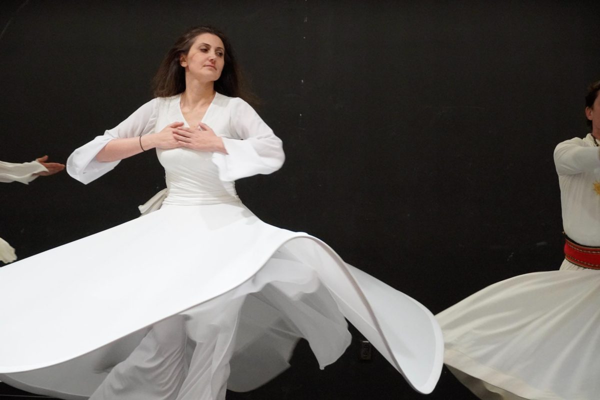Newly formed Fann Club celebrates Middle Eastern arts through Sufi whirling event