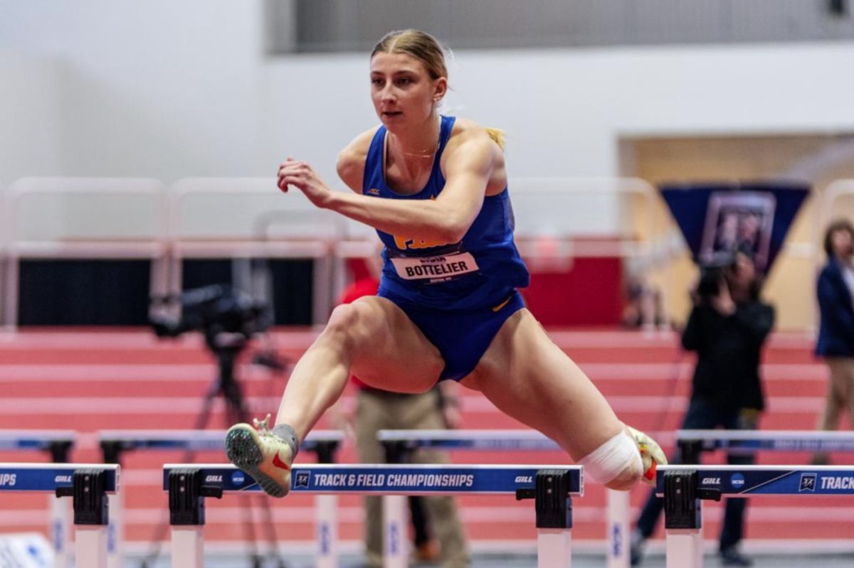 Senior Lydia Bottelier competes during the 2024 NCAA Indoor Championship on March 7.