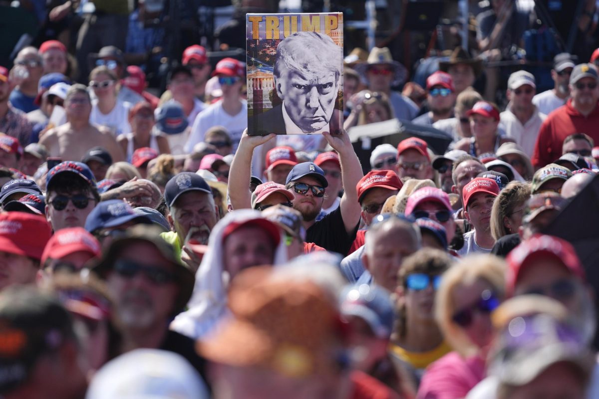 Supporters arrive before Republican presidential candidate former President Donald Trump speaks during a campaign rally Saturday, July 13, in Butler, Pa.
