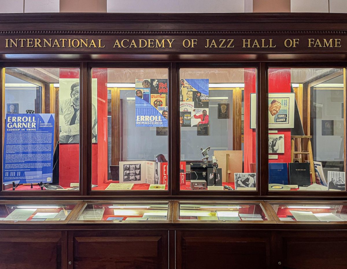 The Jazz Hall of Fame, located on the first floor of the William Pitt Union, features jazz legends such as pianist Erroll Garner.
