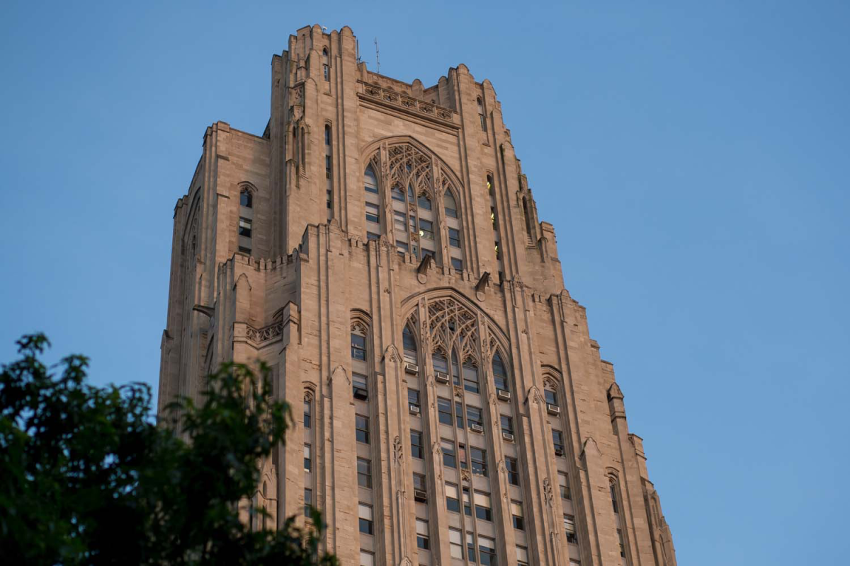 The Cathedral of Learning. 
