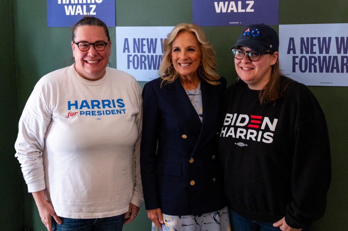 Jill Biden spoke to Harris supporters at the Pittsburgh Federation of Teachers on Saturday afternoon. The First Lady drew on her experiences as an educator and encouraged voters to support Kamala Harris and Democrats this November.