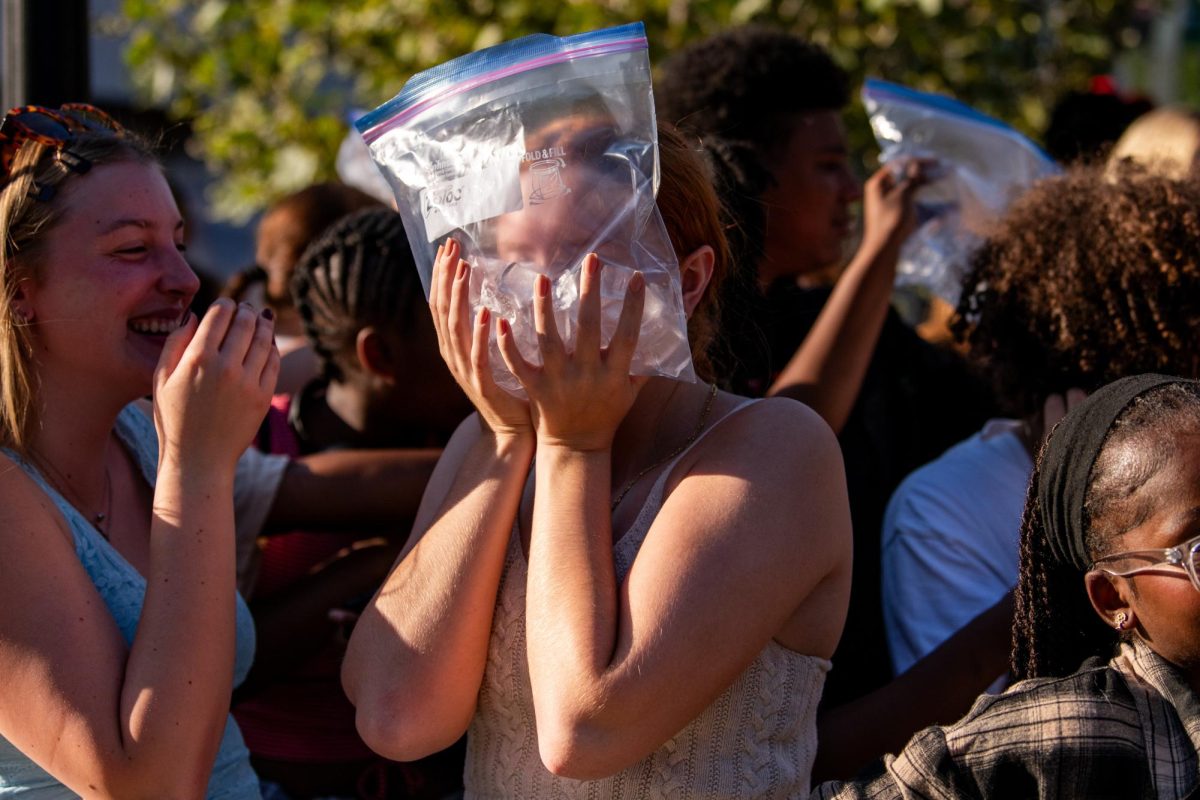 At least three people experienced “heat fatigue” from the hot weather at Fall Fest on Sunday afternoon.