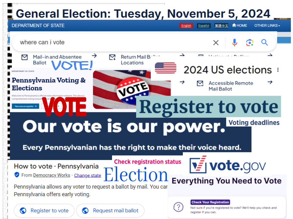 How to vote and participate in the 2024 presidential election