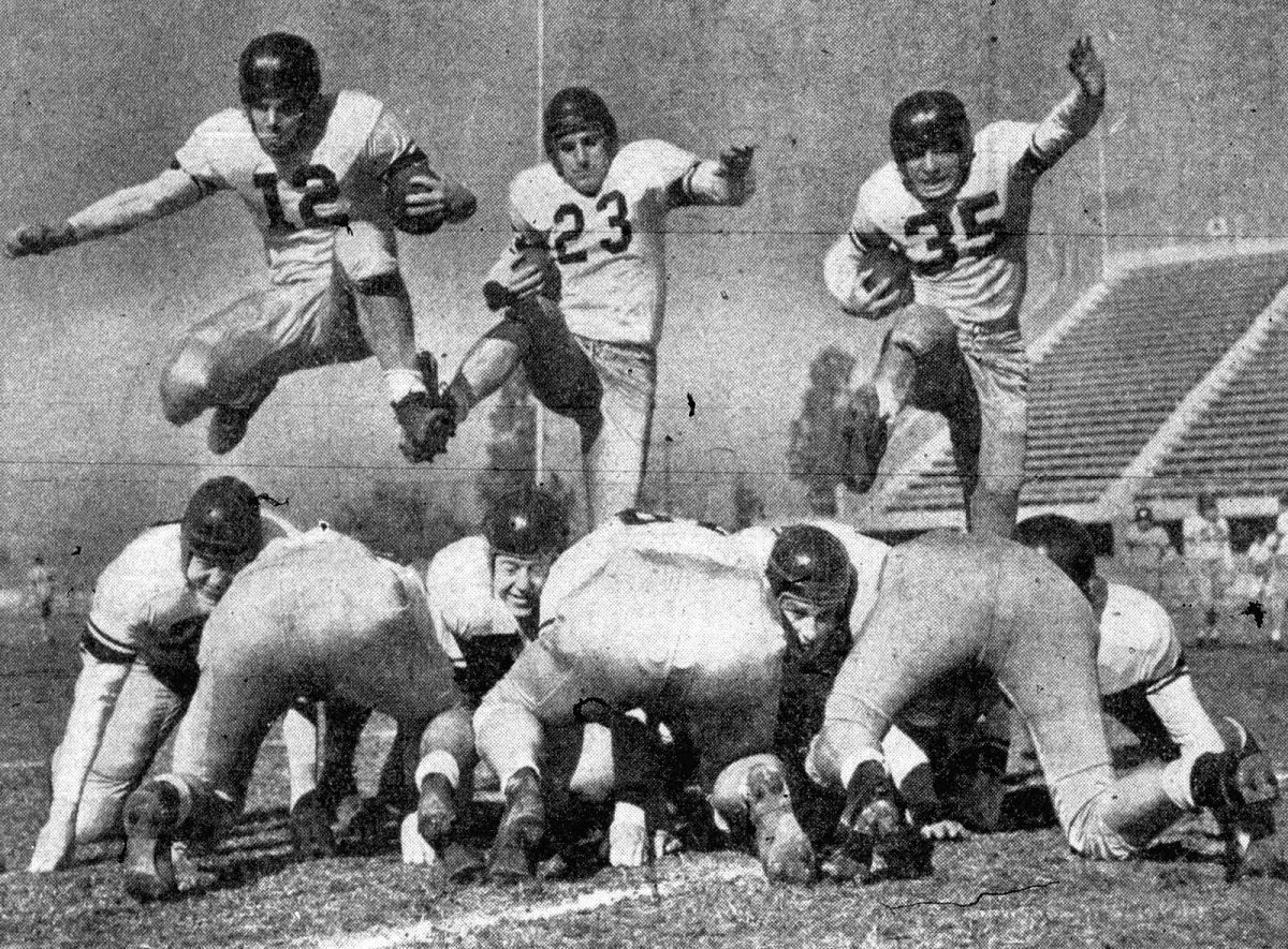 The California Golden Bears in 1950.
