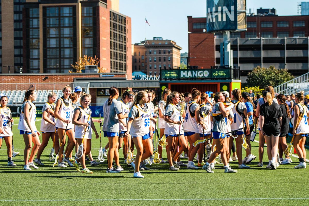 Pitt women’s lacrosse at Pitt Play Day on Sunday.
