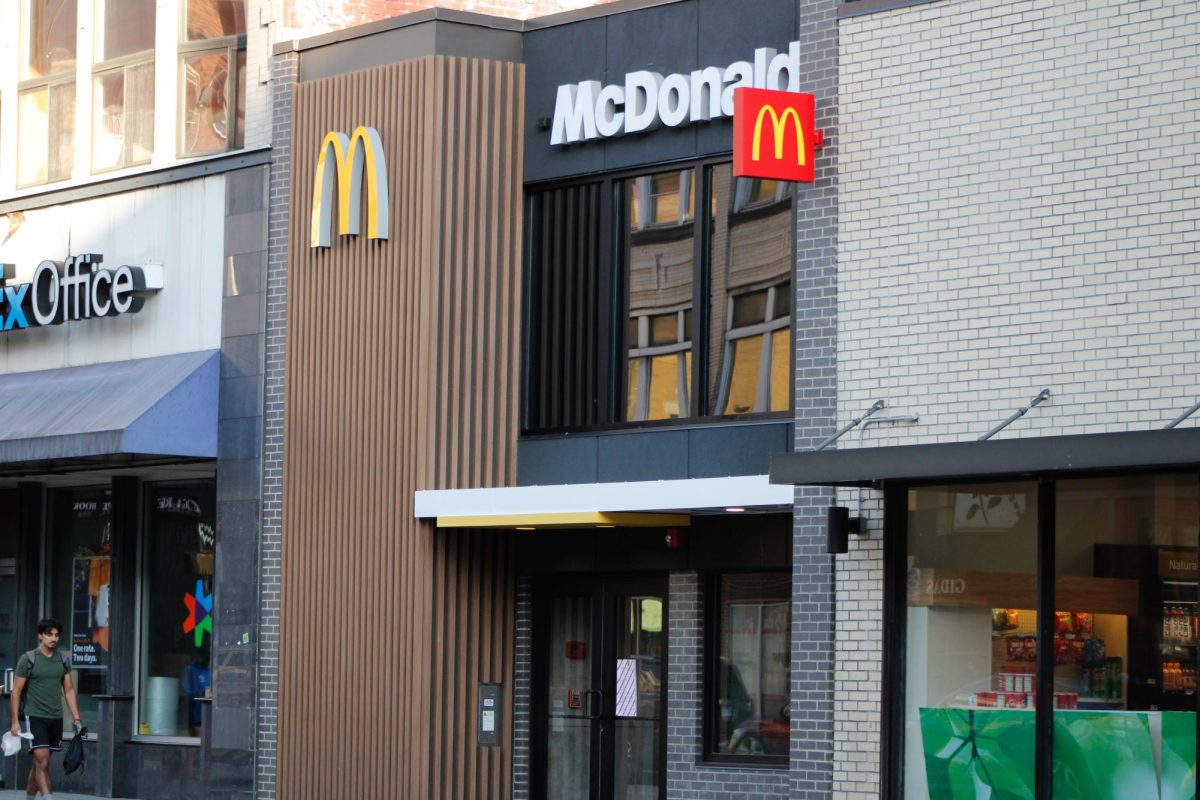 McDonald’s on Forbes Avenue.
