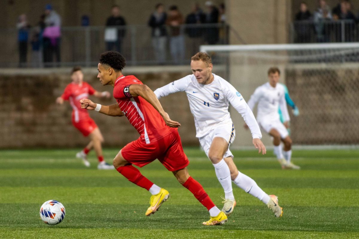 Pitt men’s soccer defeats Cornell 1-0 at Ambrose Urbanic Field on Sunday, Nov. 24.
