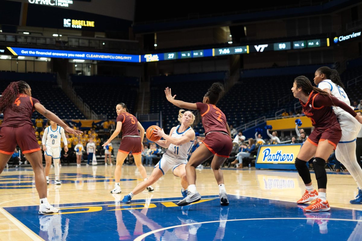 Pitt women’s basketball falls to 1-7 in ACC with 27-point loss to Virginia Tech