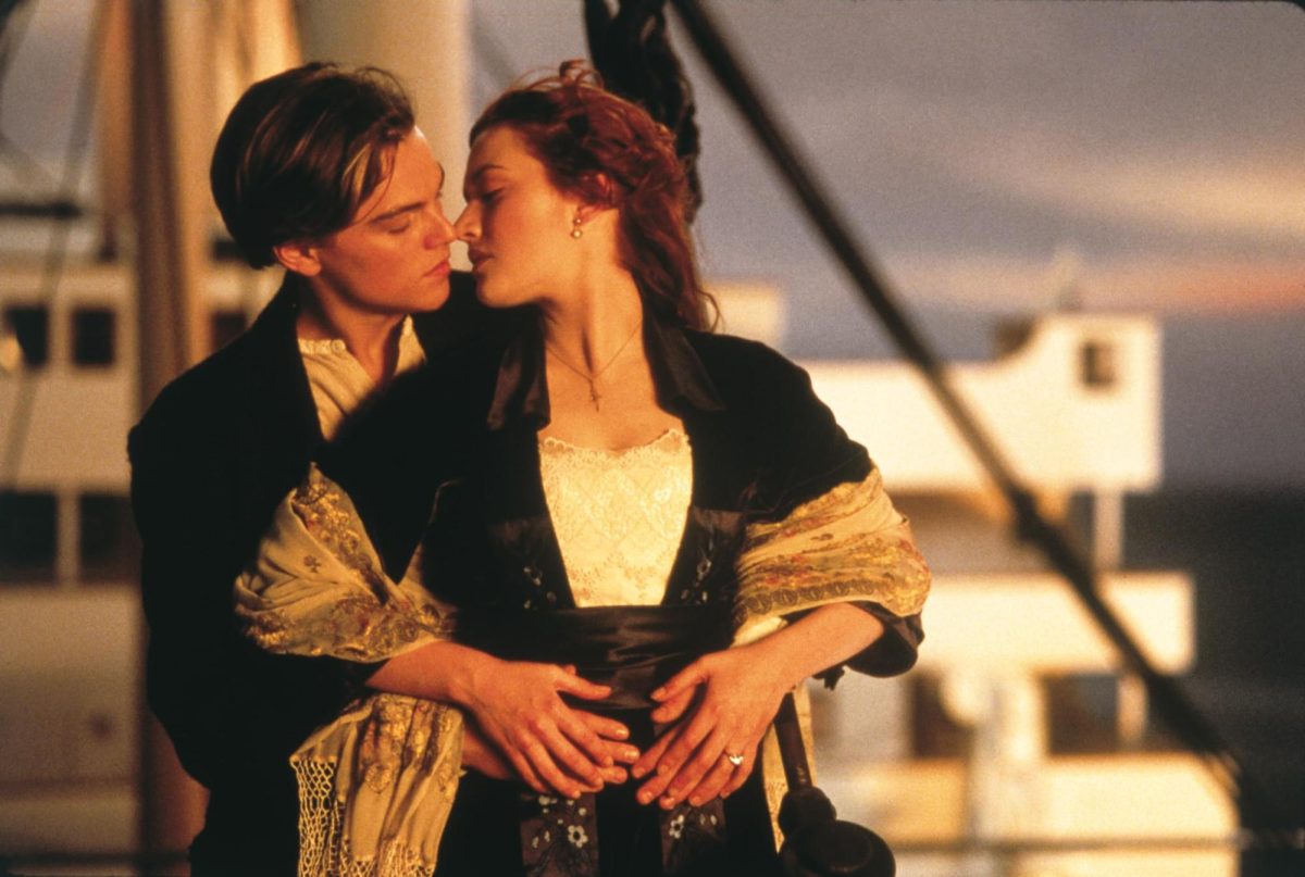 Leonardo DiCaprio and Kate Winslet in Titanic (1997)
