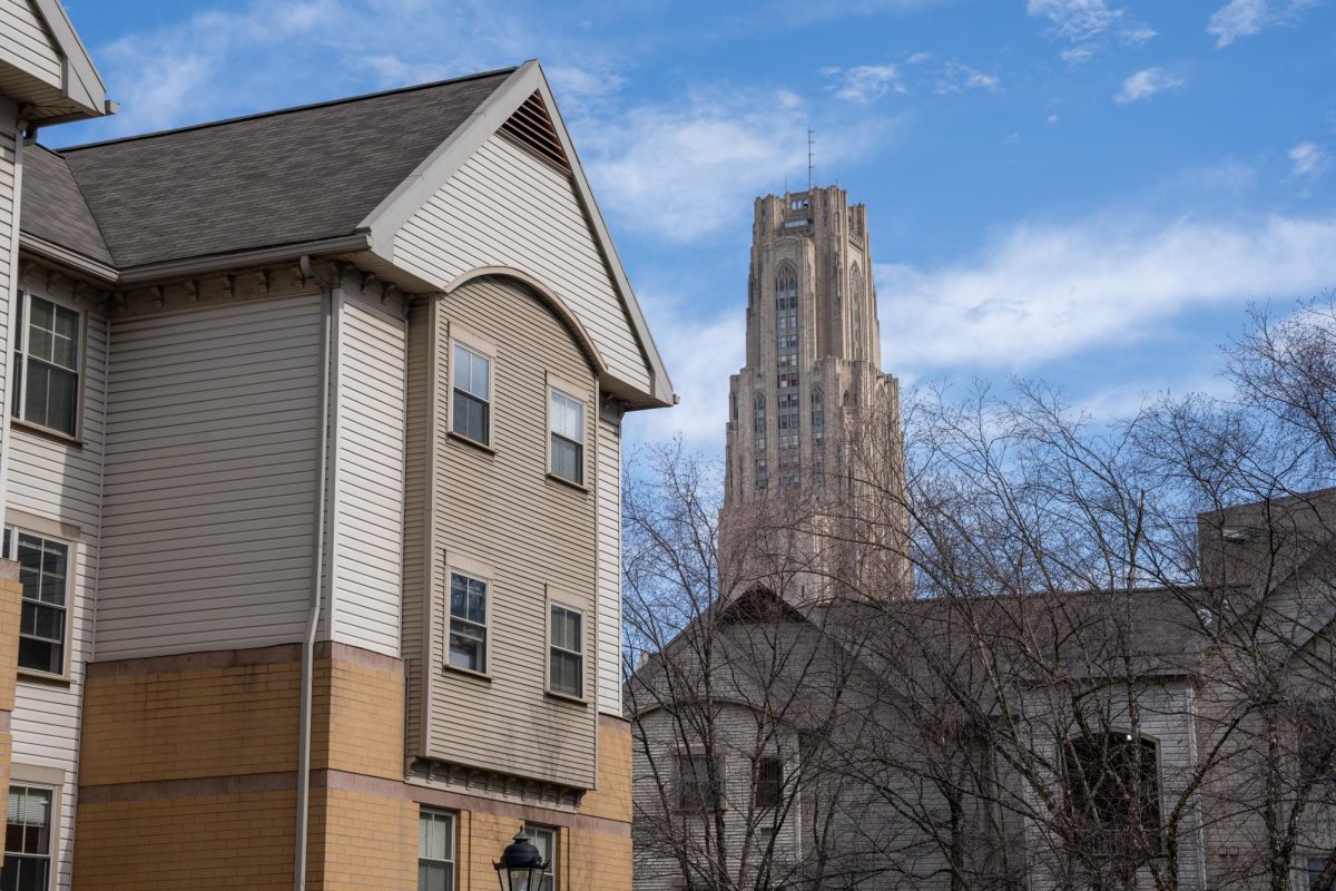The Bouquet Gardens apartments, one of several housing accommodations for upperclassmen.
