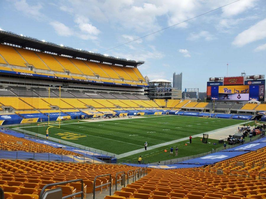 Acrisure Stadium on the North Shore
